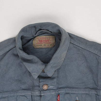 Levi's Vintage Blue Cotton Trucker Jacket Small