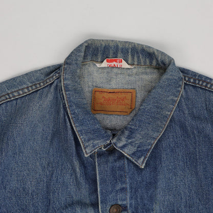 Levi's Vintage Floral Embroidered Denim Jacket Blue Medium Cotton