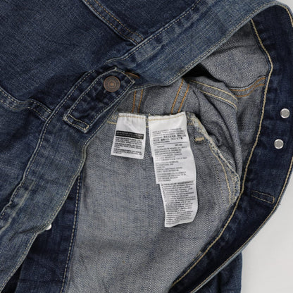 Levi's Vintage Denim Trucker Jacket Indigo Blue Medium Cotton