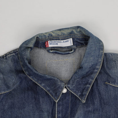 Levi's Engineered Jeans Denim Jacket Blue Medium Cotton Vintage