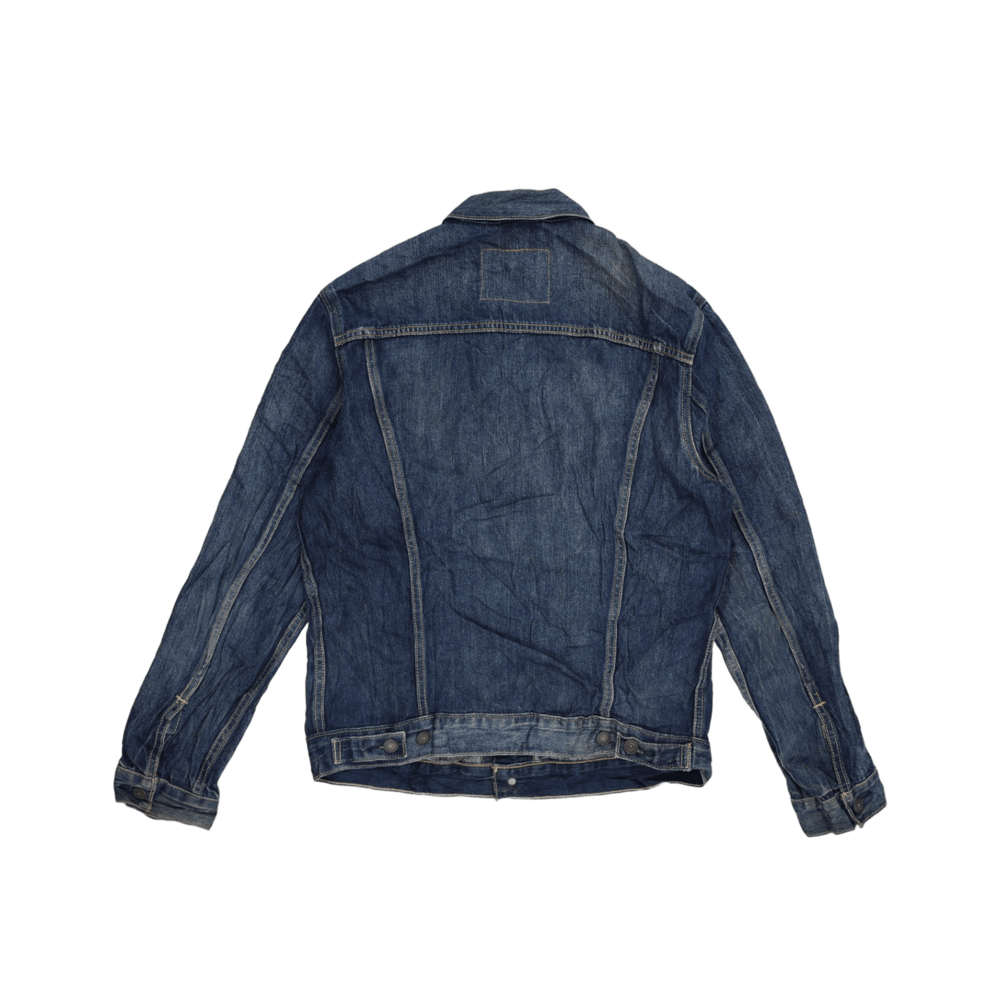 Levi's Vintage Blue Denim Trucker Jacket Medium Cotton