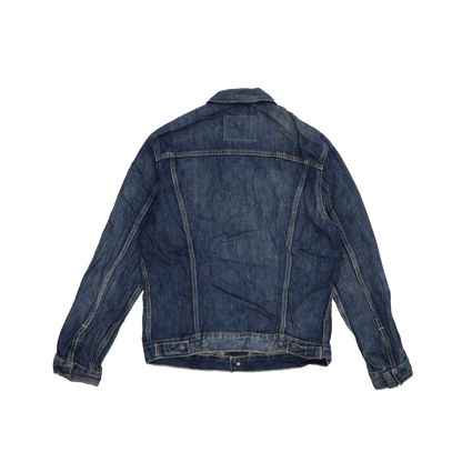 Levi's Vintage Blue Denim Trucker Jacket Medium Cotton
