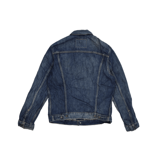 Levi's Vintage Blue Denim Trucker Jacket Medium Cotton