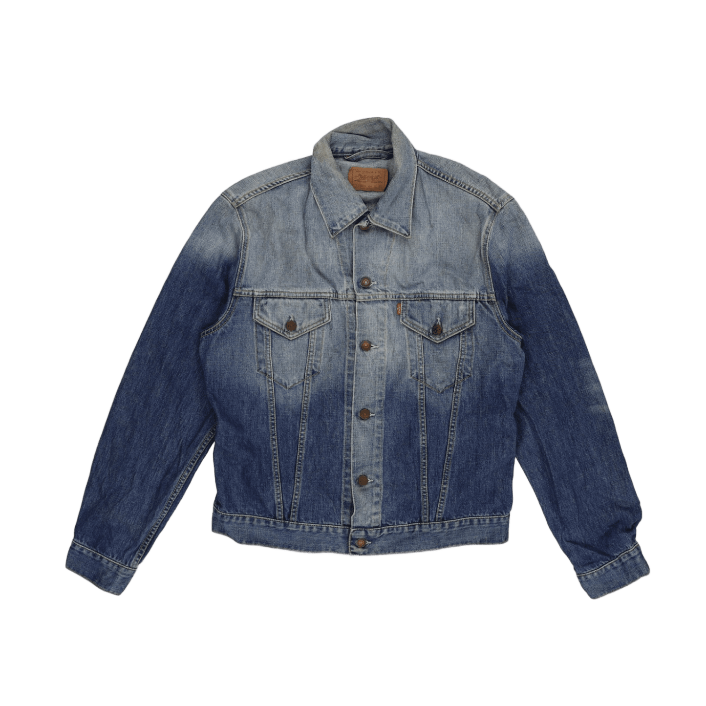 Levi's Vintage Light Blue Denim Jacket XL Cotton Collared