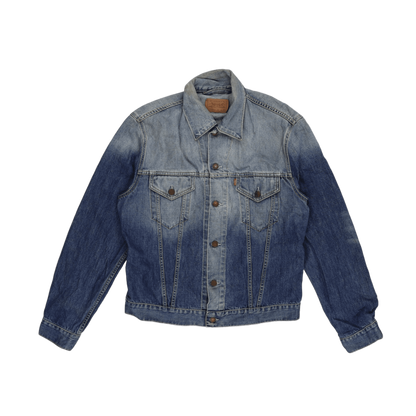 Levi's Vintage Light Blue Denim Jacket XL Cotton Collared