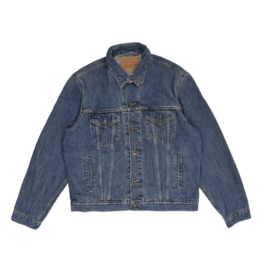 Levi's Vintage Denim Trucker Jacket Blue XL Cotton
