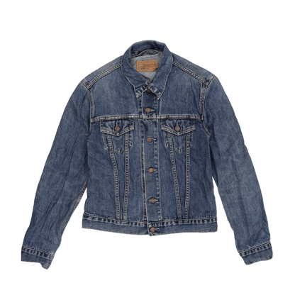 Levi's Vintage Blue Denim Trucker Jacket Medium Cotton