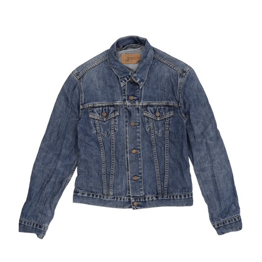Levi's Vintage Blue Denim Trucker Jacket Medium Cotton