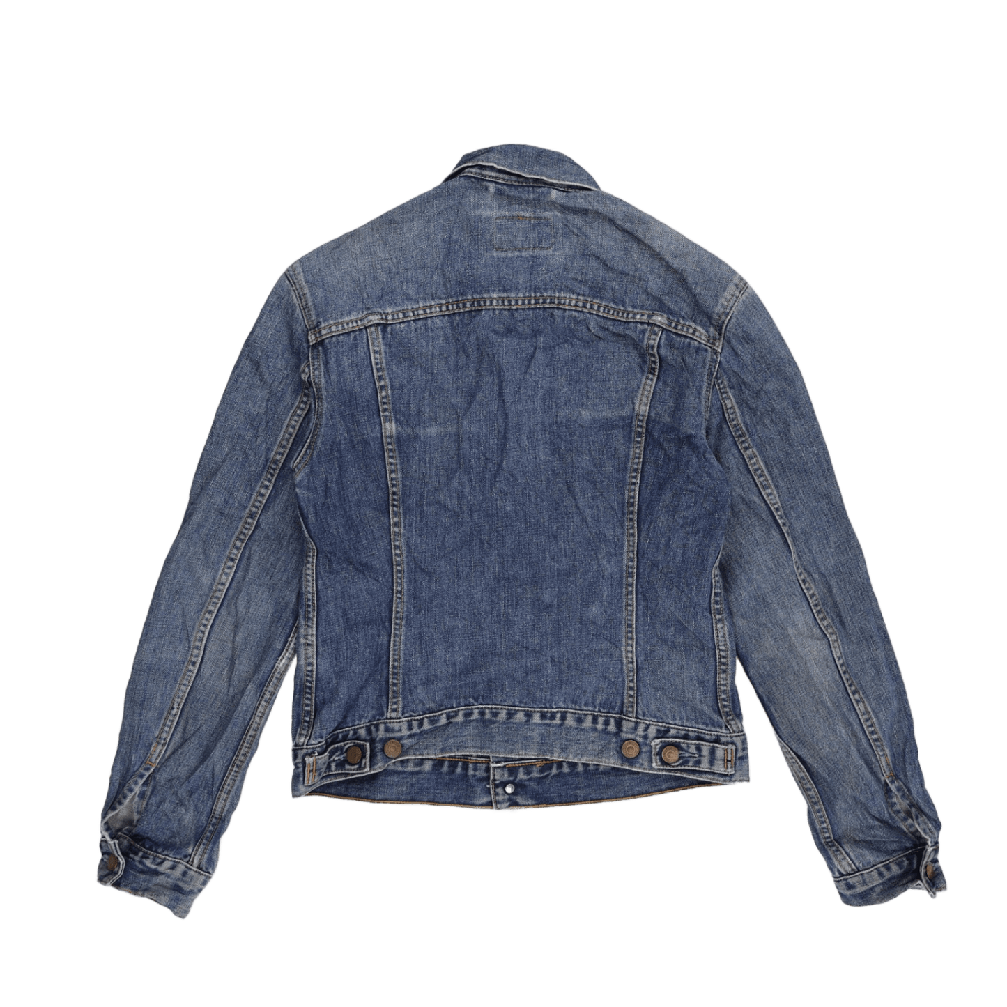 Levi's Vintage Blue Denim Trucker Jacket Medium Cotton