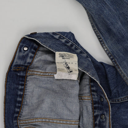 Levi's Vintage Blue Denim Trucker Jacket Medium Cotton