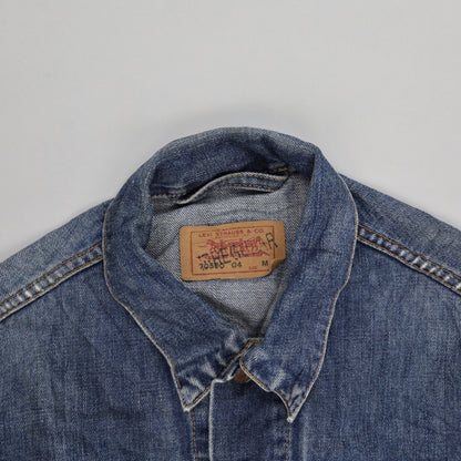 Levi's Vintage Blue Denim Trucker Jacket Medium Cotton