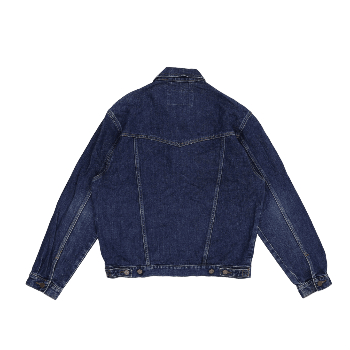 Wrangler Vintage Blue Denim Jacket Men's Medium 100% Cotton Collared
