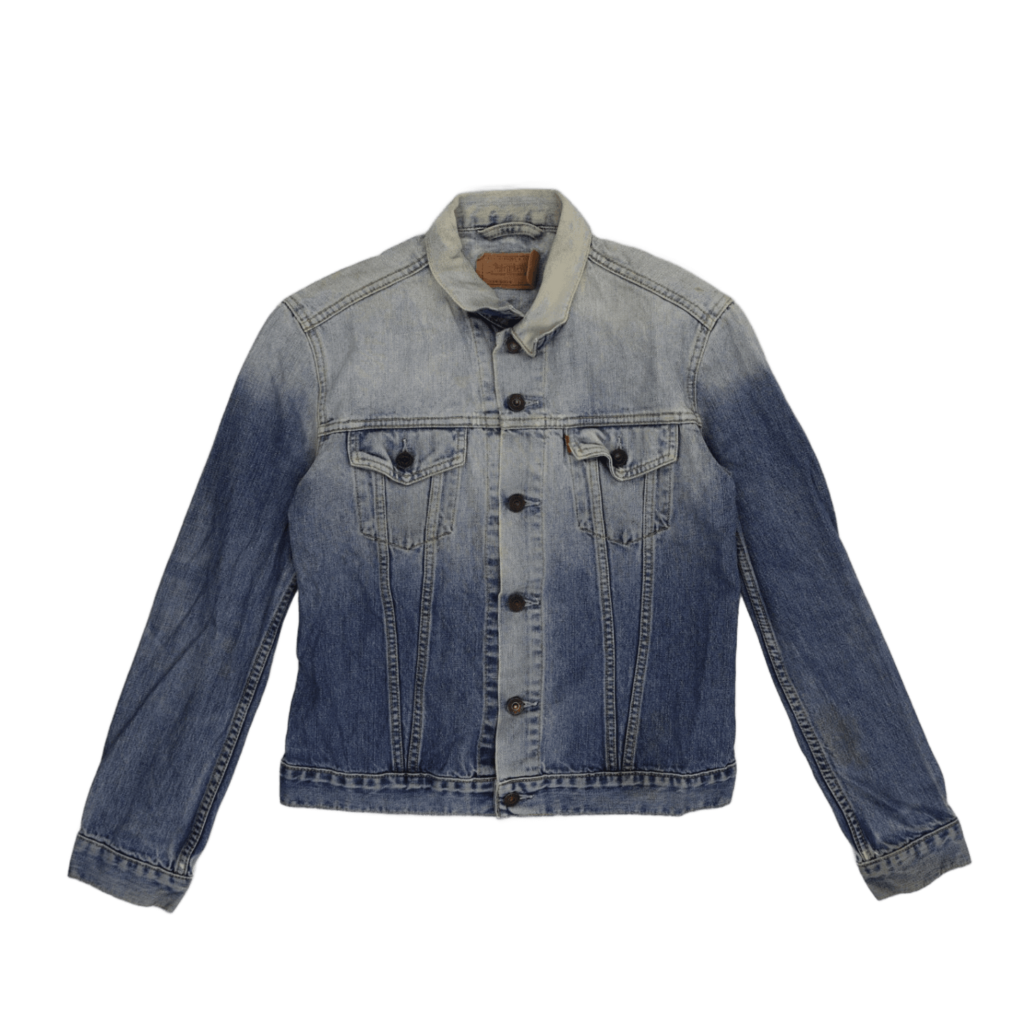 Levi's Vintage Light Blue Denim Trucker Jacket Large 100% Cotton