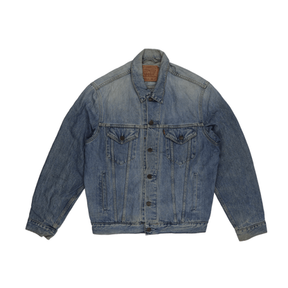 Levi's 70503 Vintage Blue Denim Trucker Jacket Size Large Cotton