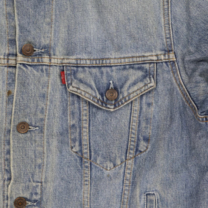 Levi's 70503 Vintage Blue Denim Trucker Jacket Size Large Cotton