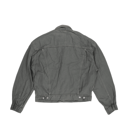 Levi's Vintage Grey Denim Trucker Jacket Men Size L Cotton