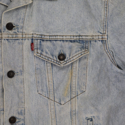 Levi's 70503 Vintage Light Blue Denim Trucker Jacket XL Cotton