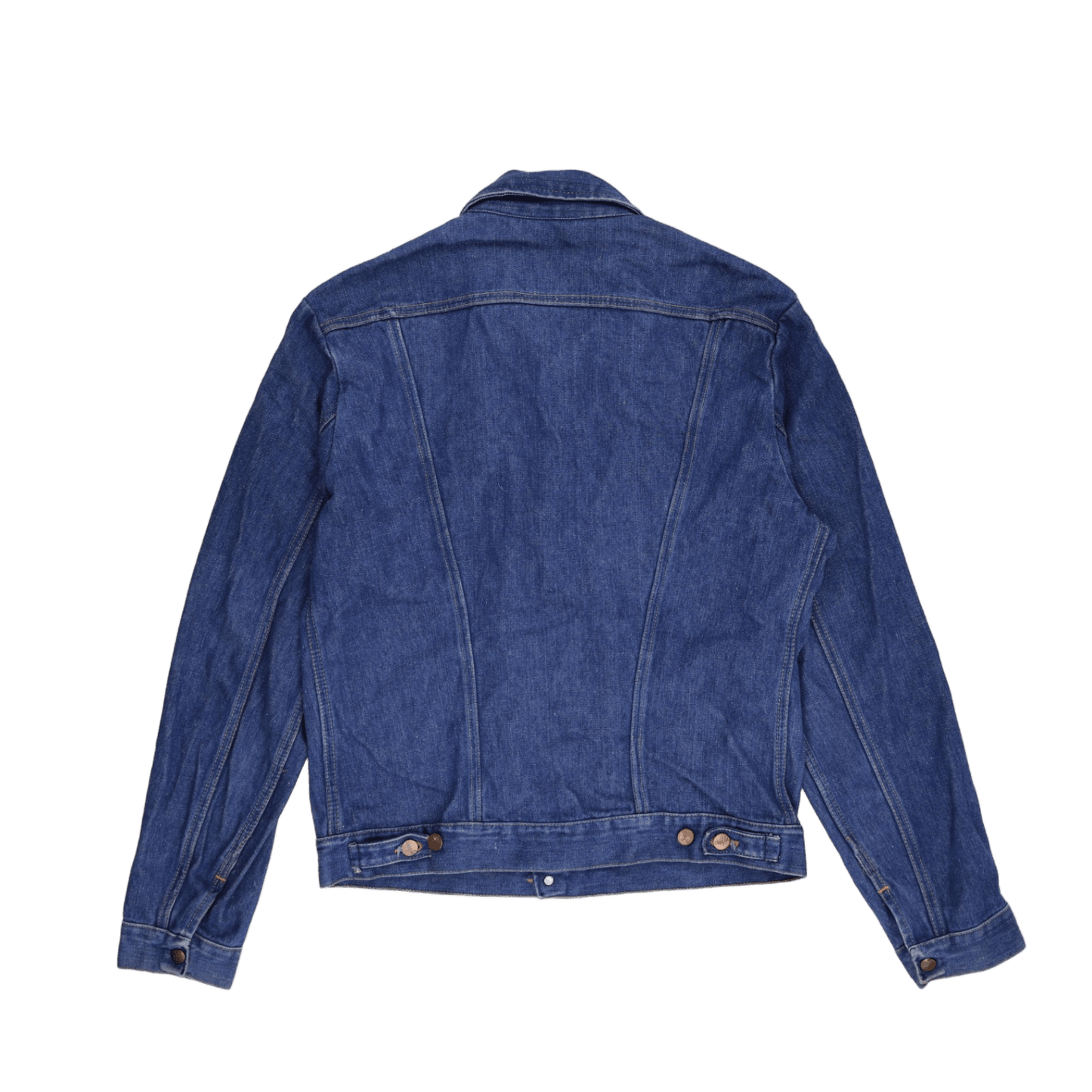 Wrangler Vintage Denim Jacket Blue 42 Regular 100 Cotton Collared