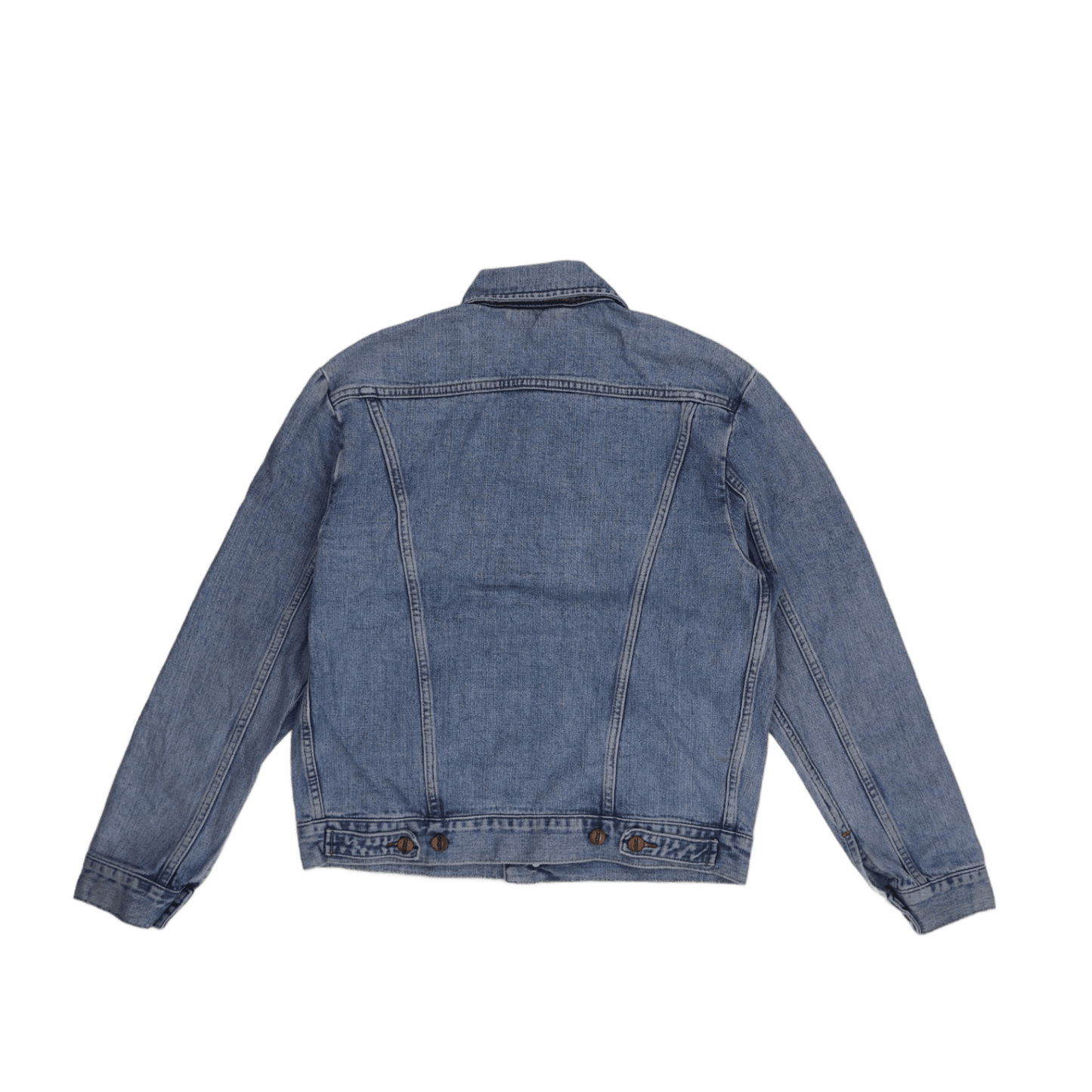 Wrangler Vintage Classic Blue Denim Jacket Unisex Small 100 Percent Cotton