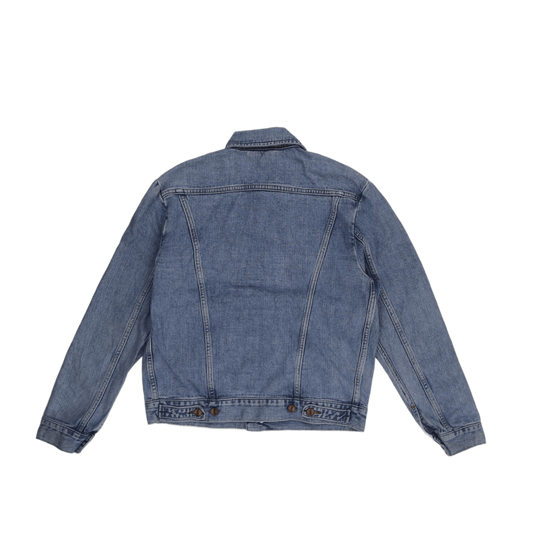 Wrangler Vintage Classic Blue Denim Jacket Unisex Small 100 Percent Cotton