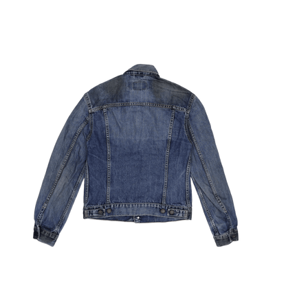 Levi's Girls Vintage Blue Denim Trucker Jacket Medium 100 Cotton