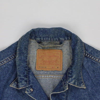 Levi's Vintage Blue Denim Trucker Jacket Men's Medium Cotton