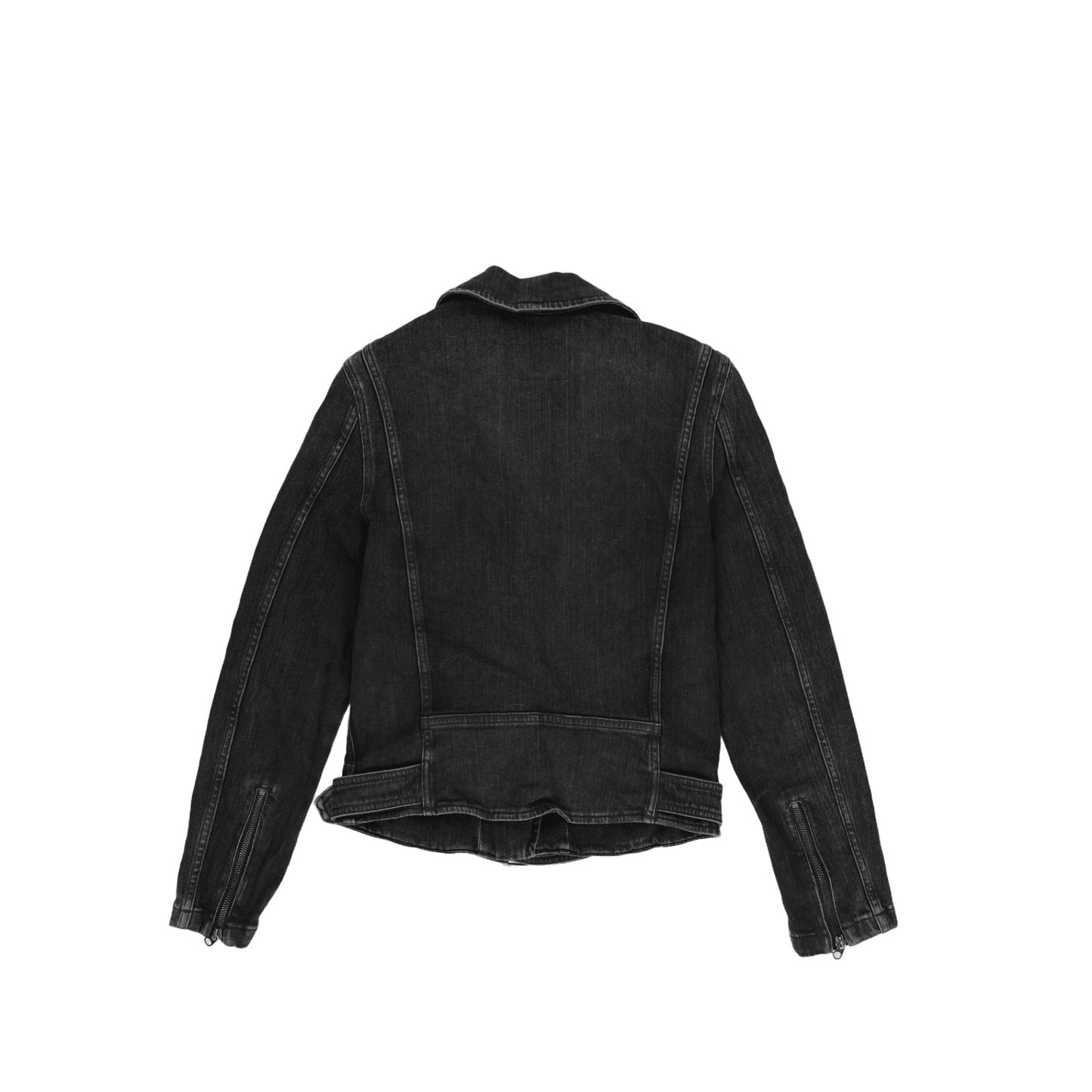 Levi's Black Denim Biker Jacket Medium Vintage Cotton