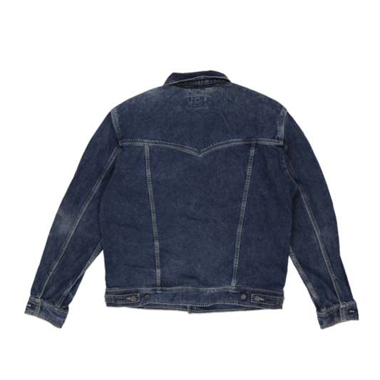 Wrangler Vintage Western Denim Jacket Blue XL Cotton