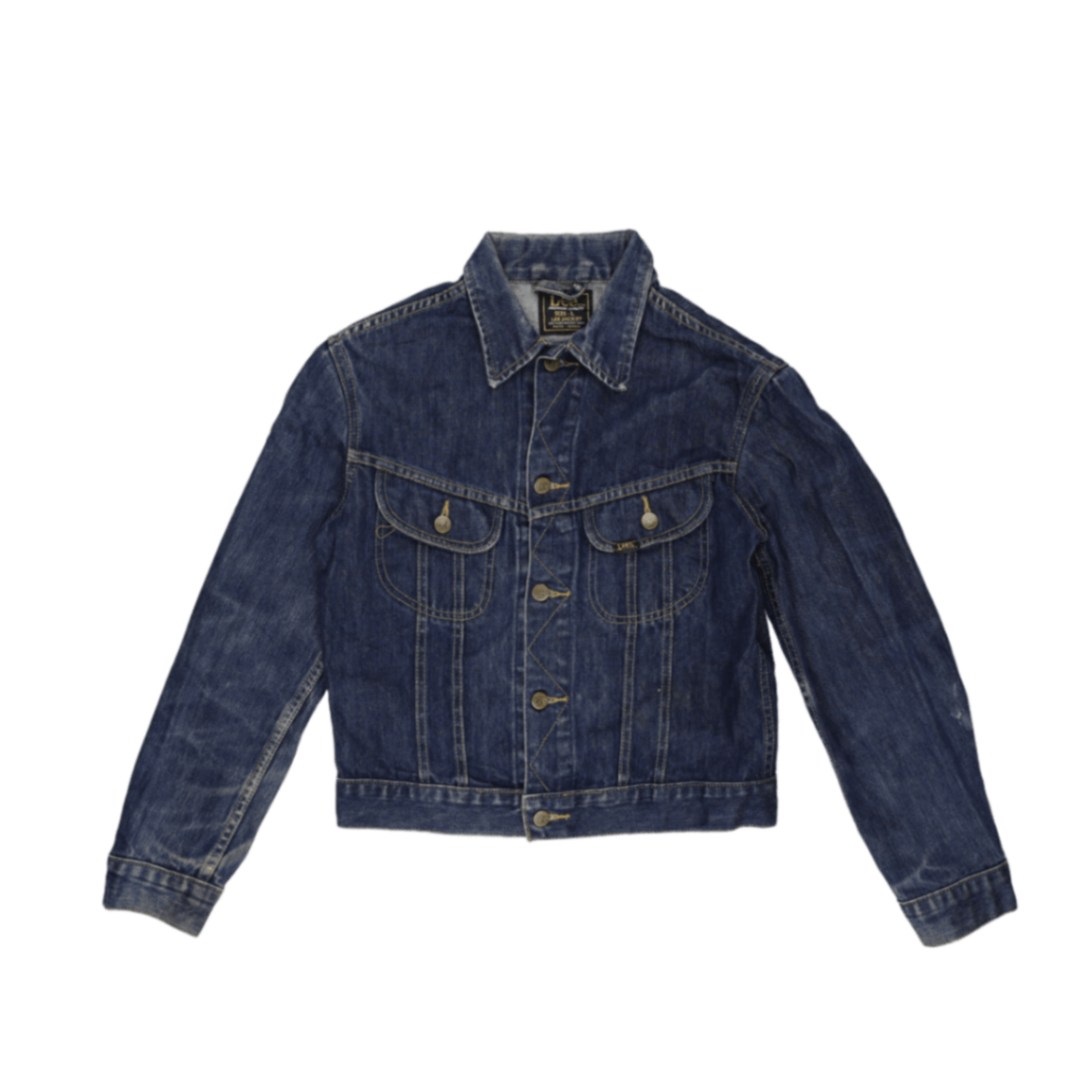 Lee Vintage Blue Denim Jacket Large Cotton