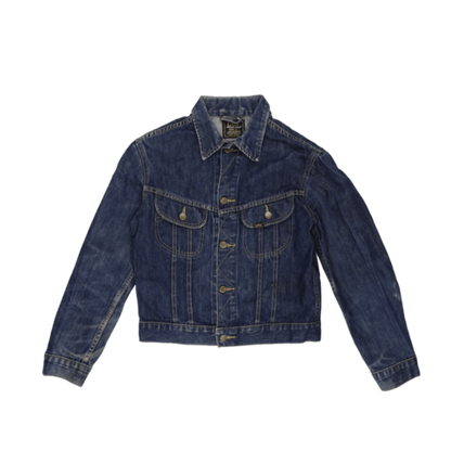 Lee Vintage Blue Denim Jacket Large Cotton