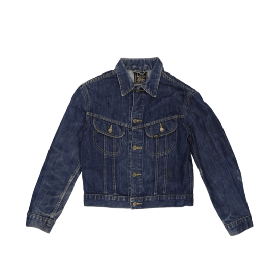 Lee Vintage Blue Denim Jacket Large Cotton