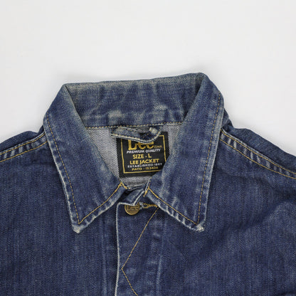 Lee Vintage Blue Denim Jacket Large Cotton