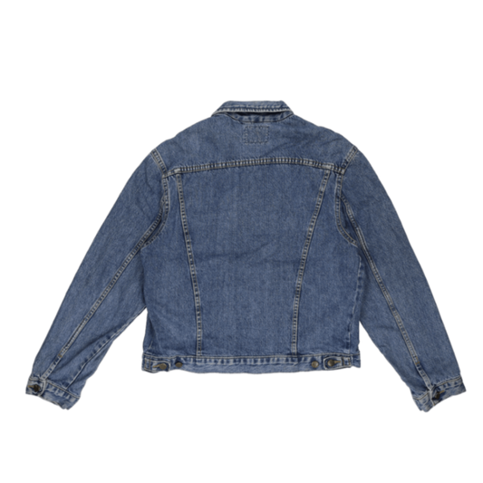 Lee Vintage Medium Blue Denim Jacket for Men Size M 100% Cotton Collared