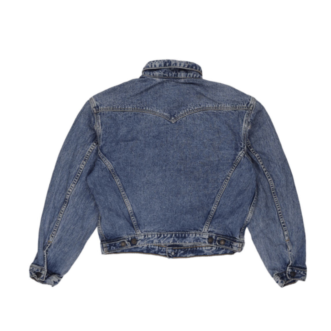 Levi's Vintage Blue Denim Trucker Jacket Size Medium Cotton