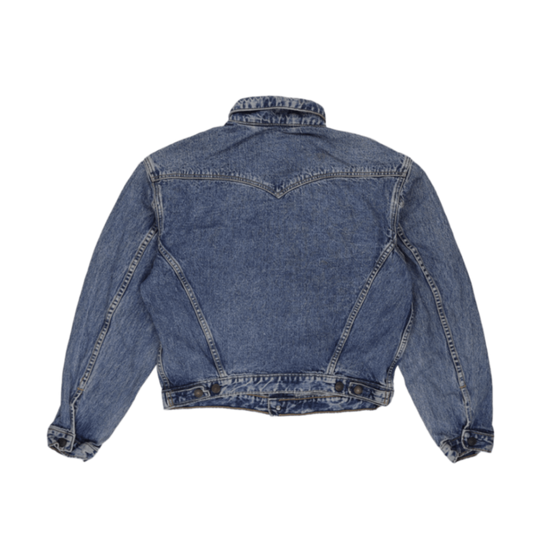 Levi's Vintage Blue Denim Trucker Jacket Size Medium Cotton