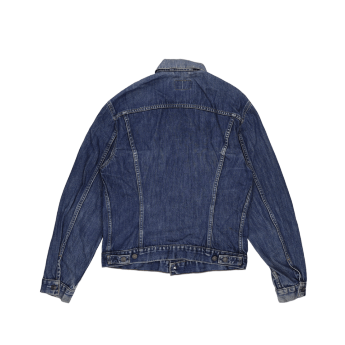 Levi's 70500 XL Vintage Blue Denim Trucker Jacket Cotton Collared