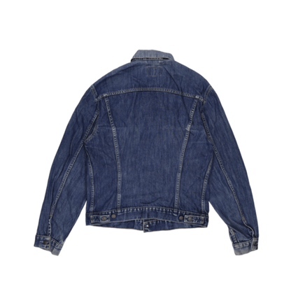Levi's 70500 XL Vintage Blue Denim Trucker Jacket Cotton Collared