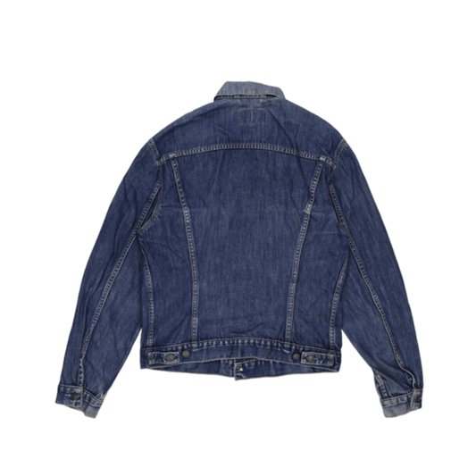 Levi's 70500 XL Vintage Blue Denim Trucker Jacket Cotton Collared