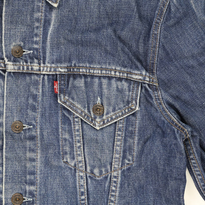 Levi's 70500 XL Vintage Blue Denim Trucker Jacket Cotton Collared