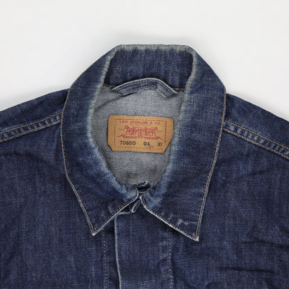 Levi's 70500 Vintage Denim Trucker Jacket Blue XL Cotton