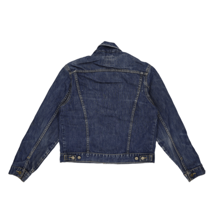 Lee Vintage Blue Denim Jacket Size Small Cotton Denim Collared