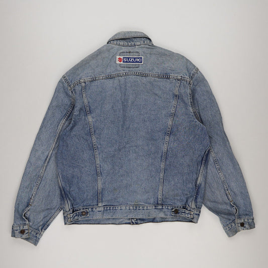 Levi's XL 70503 Vintage Denim Jacket Classic Blue Unisex Cotton Denim Collared
