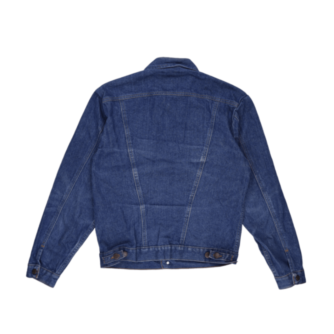 Wrangler Vintage Blue Denim Trucker Jacket Large Cotton
