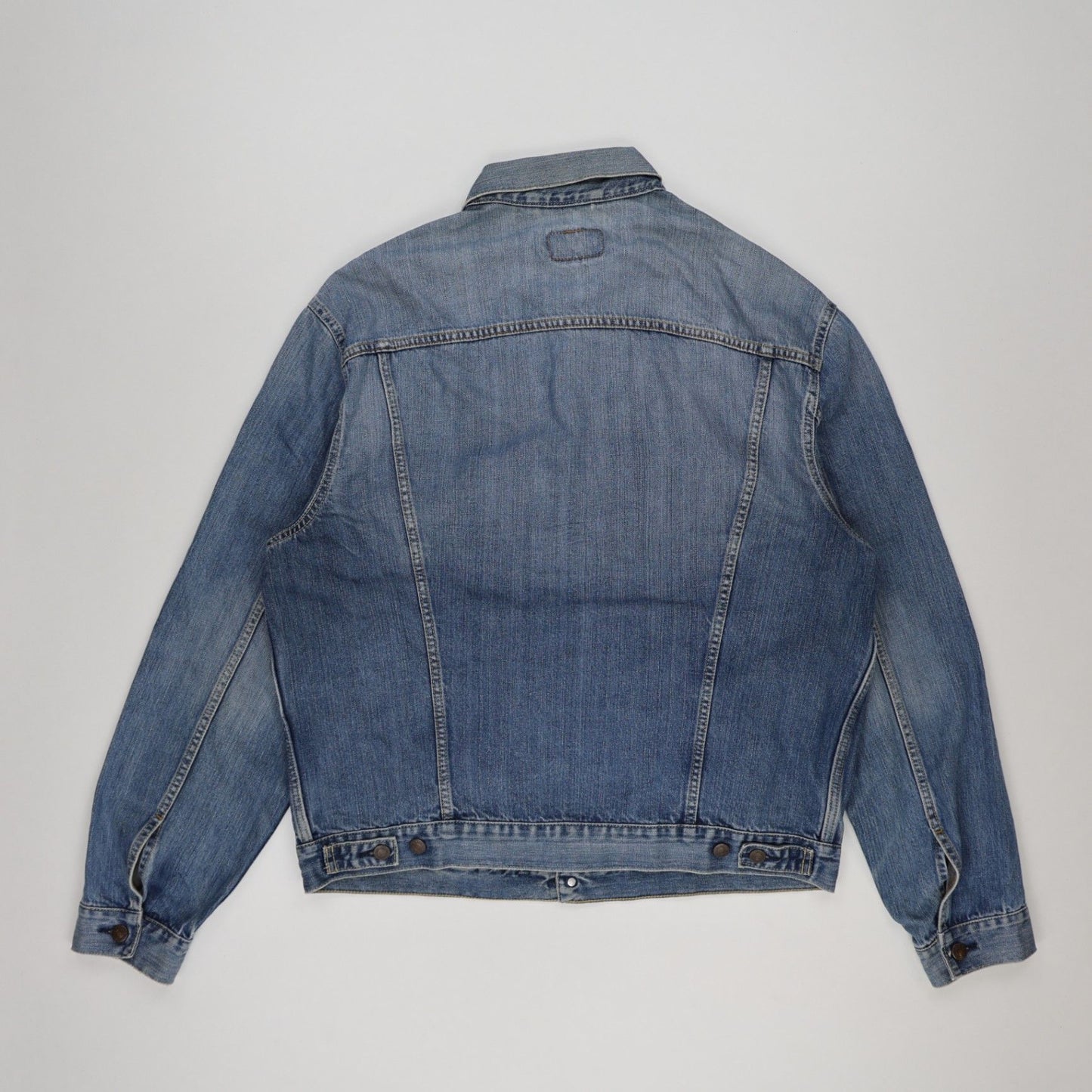Levi's 70550 Vintage Blue Denim Trucker Jacket XL 100 Percent Cotton