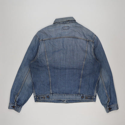 Levi's 70550 Vintage Blue Denim Trucker Jacket XL 100 Percent Cotton