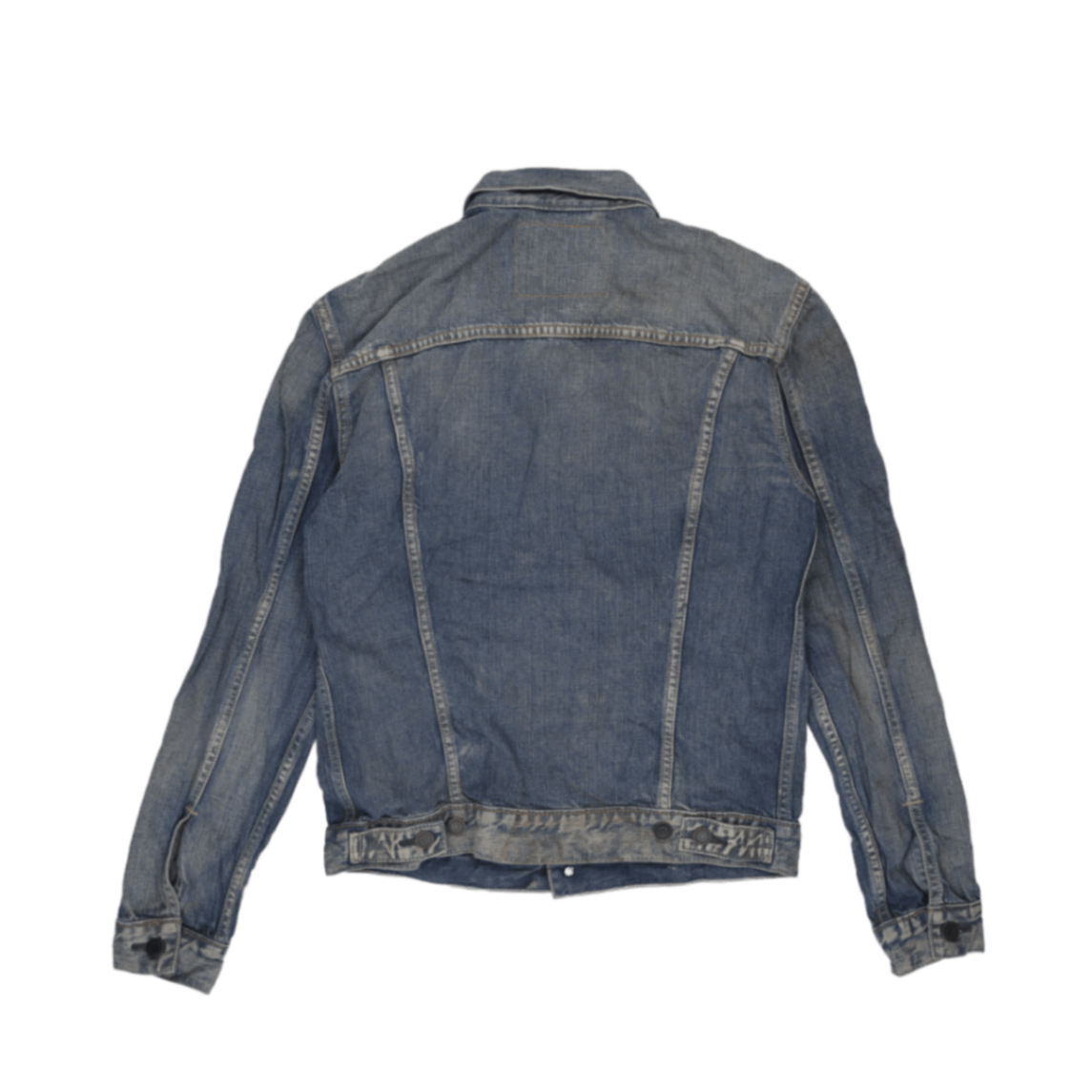 Levi's Vintage Classic Blue Denim Trucker Jacket Medium 100% Cotton