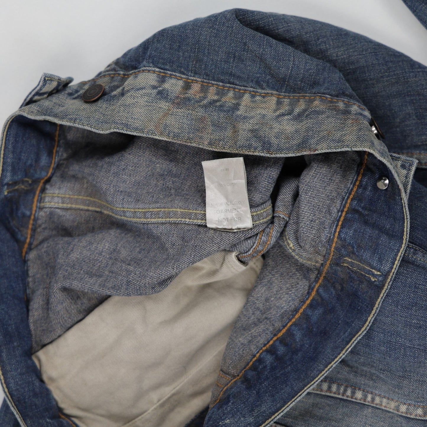 Levi's Vintage Classic Blue Denim Trucker Jacket Medium 100% Cotton
