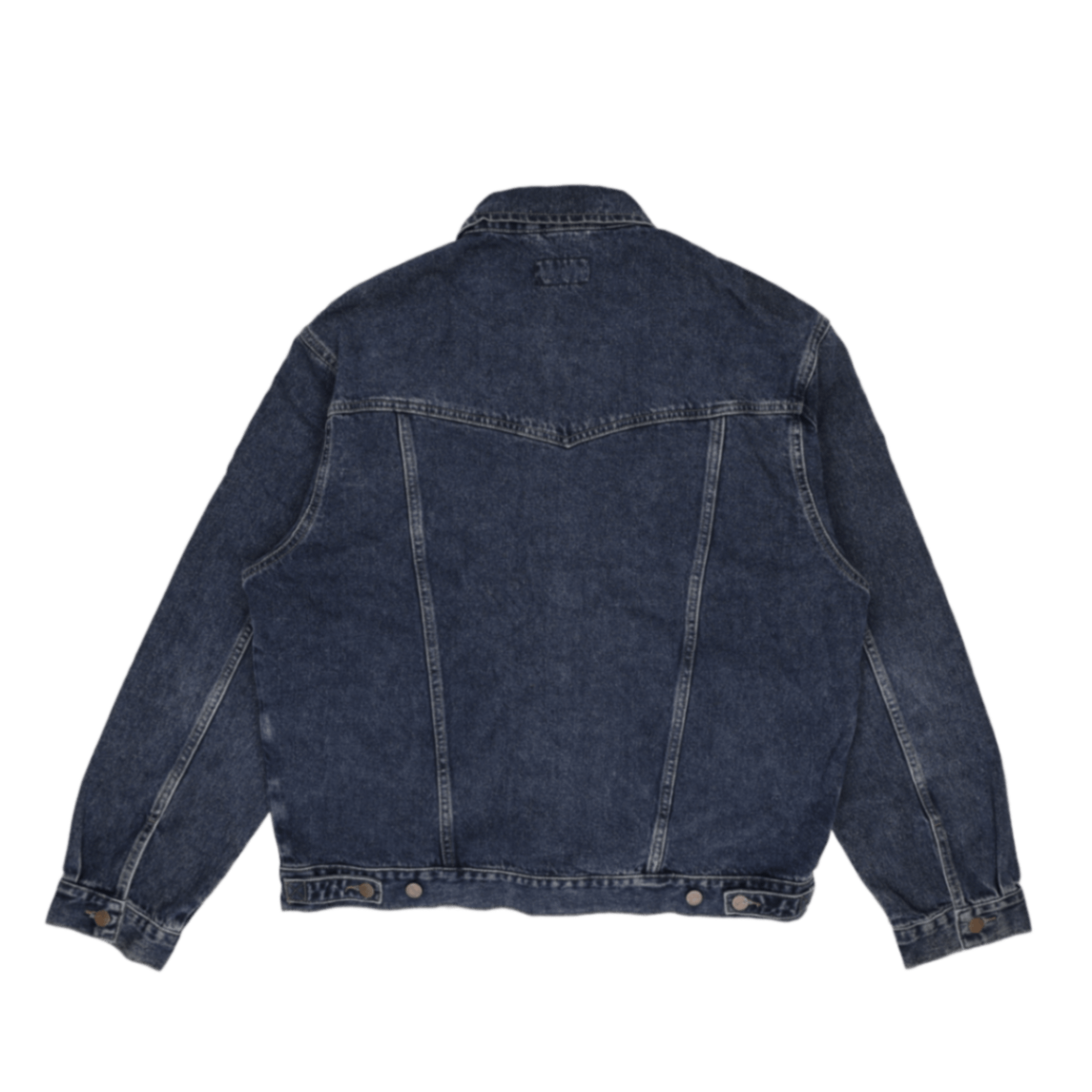 Wrangler Vintage Blue Denim Trucker Jacket XL Cotton Western Style