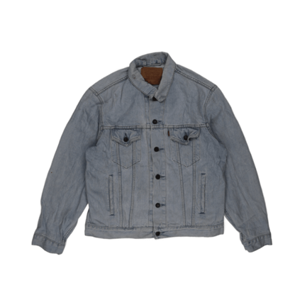 Levi's 70503 Light Blue Vintage Denim Jacket Men's Medium 100% Cotton Collared
