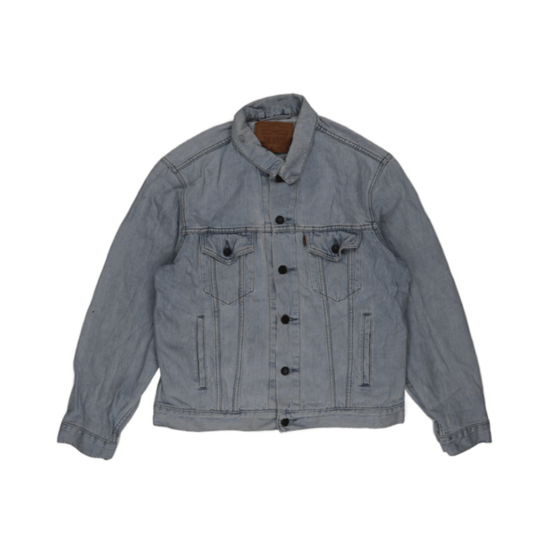 Levi's 70503 Light Blue Vintage Denim Jacket Men's Medium 100% Cotton Collared